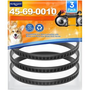 3 Pack 45-69-0010 Blade Pulley Tires Replacement Compatible with Milwau kee Bandsaw Blades 6230 6232-20 6232-6 6225 AO2807 6238N 6238-20 2729-20 in Kuwait