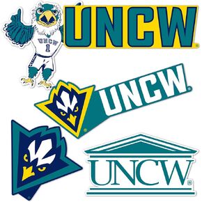 Desert Cactus University of North Carolina Wilmington Sticker Seahawks UNCW Vinyl Decals Laptop Water Bottle Car Scrapbook T2 (Type 2-3) in Kuwait
