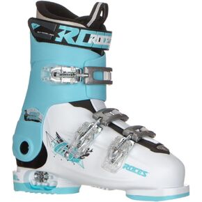 Roces Idea Free G Girls Ski Boots - 22-25/White-Light Blue-Black in Kuwait