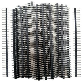 50 قطعة 2.54 مللي متر موصل دبابيس رأس ذكر ، 0.1 بوصة الملعب 40Pin صف واحد الانفصال لثنائي الفينيل متعدد الكلور ، رأس الدبوس in Kuwait