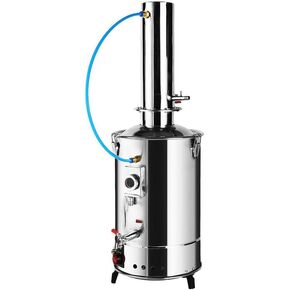 3 لتر التحكم في المياه 110 فولت جديد للأسنان/المنزل/المختبر/الكيمياء المنزلية 304 من الفولاذ المقاوم للصدأ لتنقية المياه الكهربائية مجموعة فلتر التقطير مع مفتاح إنذار لوحة أنابيب ساخنة in Kuwait