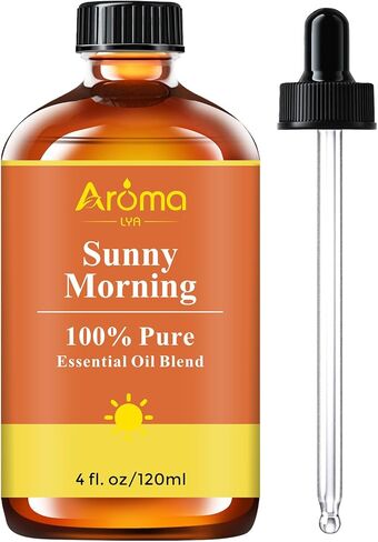 Sunny Morning — A 100% Pure Essential Oil Blend Citrus-Bright Blend that Makes Your Space Feel Like You Just Opened the Curtains, Essential Oils for Diffusers for Home in Saudi Arabia