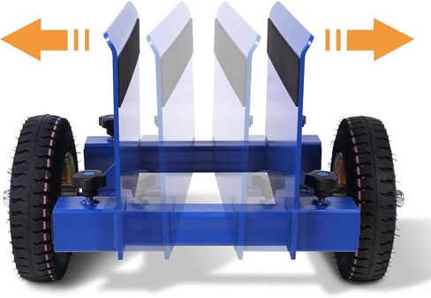 Generic لوحة دوللي سعة 550 رطلًا لوحة شديدة التحمل دوللي رولر مشبك قابل للتعديل لأبواب الألواح الخشبية in Kuwait