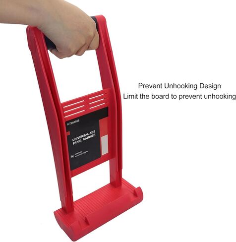 Drywall Carrier, 2Pcs 80KG Load Bearing Lift and Carry Panel Mover Non Slip Anti Falling Drywall Carrying Handle for Plywood Glass Board in Saudi Arabia