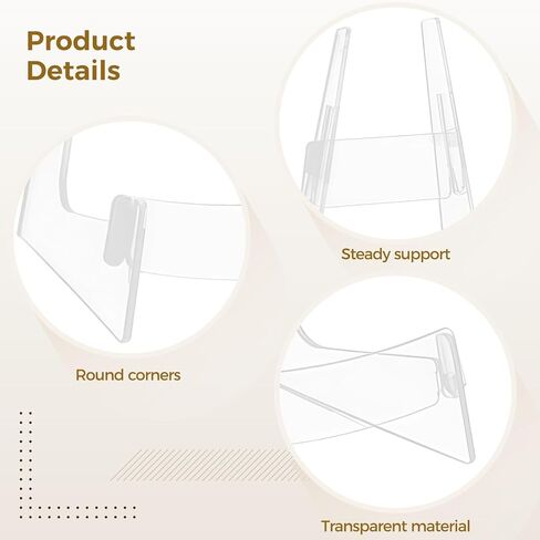 Clear Acrylic Instrument Display, Ukulele Violin Guitar Holder, Floor Mount, Portable, Polished Edge, Easy Assemble Design in Kuwait