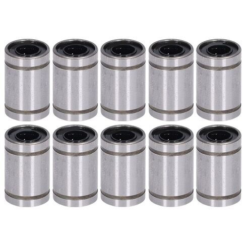 10Pcs LM6UU Linear Motion Bearings 304 Stainless Steel Optical Axis Slider Test Frame CNC Machine Parts in Saudi Arabia