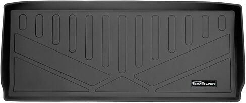 Smartliner All Weather Custom Fit Cargo Liner Floor حصيرة خلف الصف الثاني الأسود لعام 2019-2022 BMW X7 in Kuwait