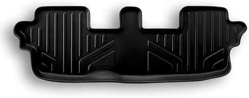 Smartliner All Weather Custom Fit Cargo Liner Floor حصيرة خلف الصف الثاني الأسود لعام 2019-2022 BMW X7 in Kuwait