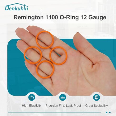Reming-ton 1100 & 1187 12 Gauge O-Ring Replacement, Orange Seal for 0.87" ID x 1.02" OD High-Temp Resistant 20/Pack in Saudi Arabia