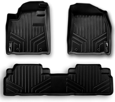 Smartliner All Weather Custom Fit Cargo Liner Floor حصيرة خلف الصف الثاني الأسود لعام 2019-2022 BMW X7 in Kuwait