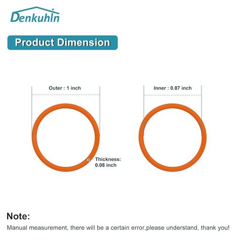 Reming-ton 1100 & 1187 12 Gauge O-Ring Replacement, Orange Seal for 0.87" ID x 1.02" OD High-Temp Resistant 20/Pack in Saudi Arabia