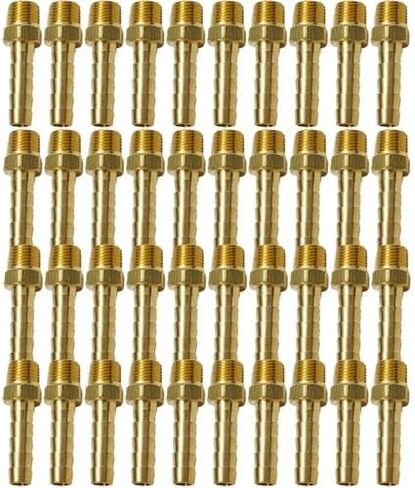 40 قطعة تركيبات خرطوم بارب 1/4 "(6 مللي متر) بارب إلى 1/8" تركيب خرطوم هواء ذكر in Saudi Arabia