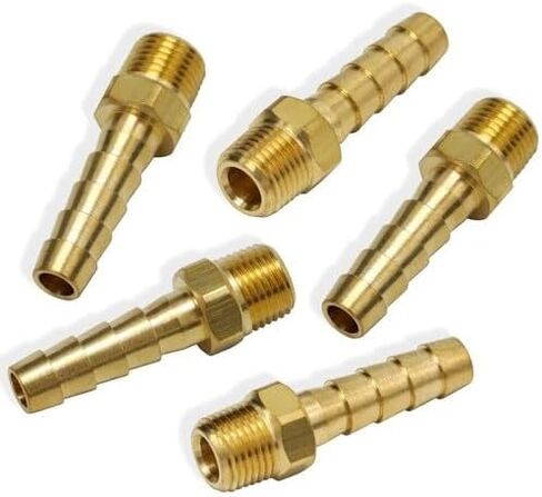 40 قطعة تركيبات خرطوم بارب 1/4 "(6 مللي متر) بارب إلى 1/8" تركيب خرطوم هواء ذكر in Saudi Arabia