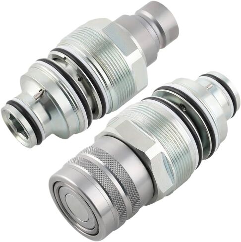 طقم مقرنة الوجه المسطح 2X ذكر وأنثى متوافق مع T250 T300 T320 6679837 6680018 مقرنة التوصيل السريع الهيدروليكية in Kuwait