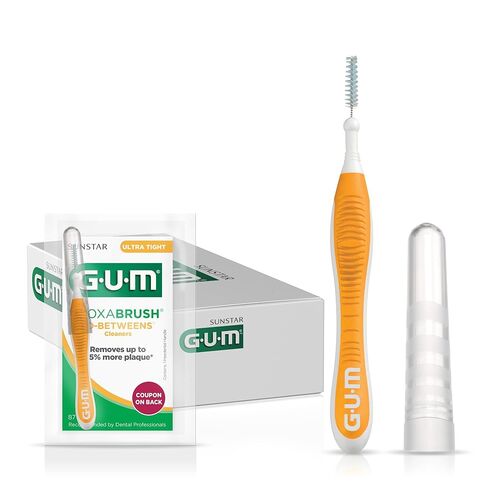 GUM Proxabrush Go-Betweens، فرش ضيقة جدًا بين الأسنان، 871PQ، عينات احترافية، 36 قطعة in Saudi Arabia