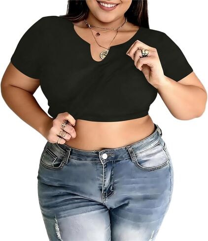Womens Shirts with Built in Bra Plus Size Notch Neck Cute Going Out Short Sleeve Shirts Spring Summer Tops Teens Tees in Saudi Arabia