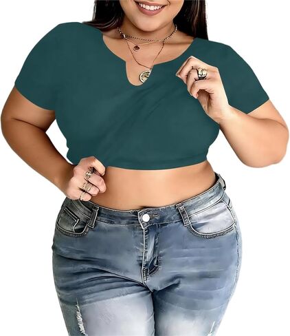 Womens Shirts with Built in Bra Plus Size Notch Neck Cute Going Out Short Sleeve Shirts Spring Summer Tops Teens Tees in Saudi Arabia