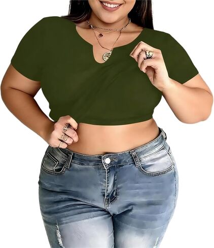 Womens Shirts with Built in Bra Plus Size Notch Neck Cute Going Out Short Sleeve Shirts Spring Summer Tops Teens Tees in Saudi Arabia