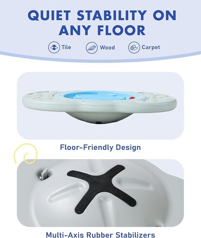 لوح توازن المتاهة 2 في 1 للأطفال، 3 متاهات قابلة للتبديل و3 كرات تحدي، قاعدة مطاطية غير قابلة للانزلاق للتدريب الأساسي، إعداد التزلج والتركيز على اضطراب فرط الحركة ونقص الانتباه، للأعمار من 3 إلى 12 عامًا in Kuwait