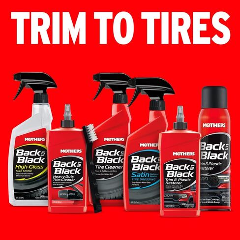 Mothers 06112 Back-to-Black Trim & Plastic Restorer, 12 fl. oz. in Saudi Arabia
