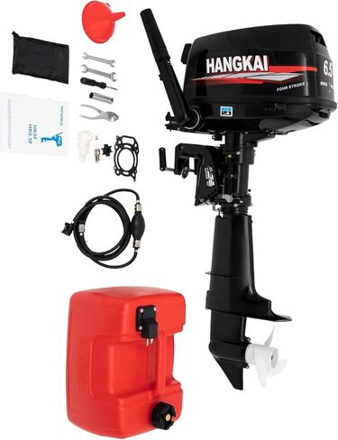 169CC 2 Stroke Outboard Motor, 12HP Boat Motor Engine Short Shaft Boats Motors Heavy Duty Outboard Boat Motor Engine with Water Cooling & CDI Ignition System for Rubber Boats in Saudi Arabia