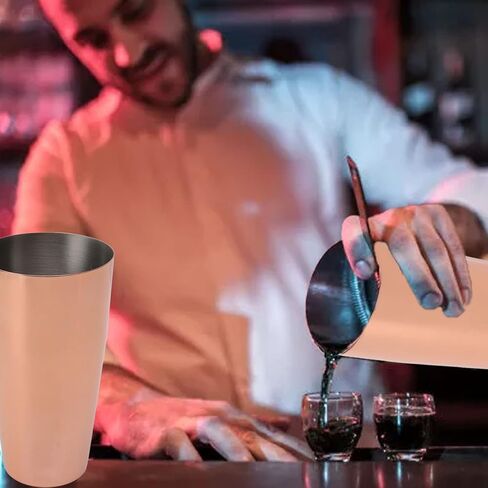 مجموعة Sonew الفاخرة - خلاط أنيق من الفولاذ المقاوم للصدأ باللون الذهبي الوردي مقاوم للتسرب in Kuwait