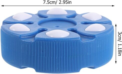 Mikinona Hockey Puck: 3 Inch Outdoor Practice Pucks - Street Hockey Roller Ball Accessory - Youth Game Equipment Indoor Outdoor Training in Saudi Arabia