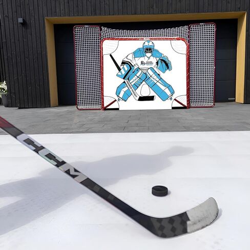 Premier Sports - حزمة من بلاط أرضيات الهوكي للتدريب - 15 عبوة مقاس 12 × 12 بوصة + 3 عبوات من كرات الهوكي المضمنة in Kuwait