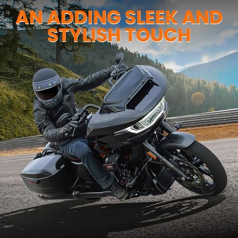 حارس المحرك الأمامي تحطم محرك متوافق مع Harley Davidson Touring Street Glide Road Road King Electra Glide Ultra Limited CVO 2009-2025 ، Black in Kuwait