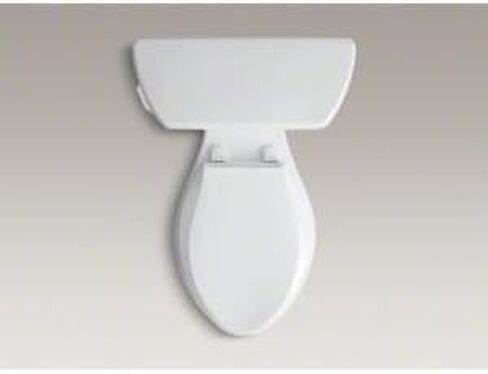 Kohler K-3575-7 Wellworth Classic 1.28 GPF مرحاض ممدود مع تقنية Flushing من الفئة الخامسة ورافعة الرحلة اليسرى ، الأسود الأسود-تم بيعها بشكل منفصل in Kuwait