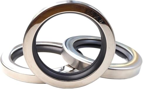 1pcs Stainless Steel Oil Seal Rotary Shaft Seal Inner Diameter 8-35mm(25x50x7(1pcs)) in Saudi Arabia