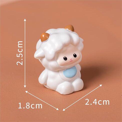 Cute Mini Creative Little Lamb, Goat, Sheep Hinge Heads Decorative Topper Set 5PCS, Home Decoration,Magnetic Hinge Head Toppers Door Hinge in Saudi Arabia