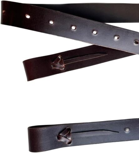 Amazon Horse Stuff US أحزمة Latigo جلدية فاخرة للسرج - أحزمة ربط بديلة متينة للخيول الغربية - أشرطة ربط شديدة التحمل للاستخدام في المزرعة والممرات وروديو in Kuwait