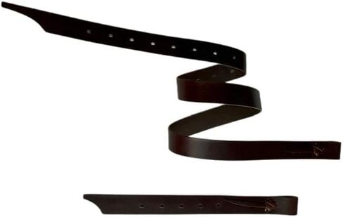 Amazon Horse Stuff US أحزمة Latigo جلدية فاخرة للسرج - أحزمة ربط بديلة متينة للخيول الغربية - أشرطة ربط شديدة التحمل للاستخدام في المزرعة والممرات وروديو in Kuwait