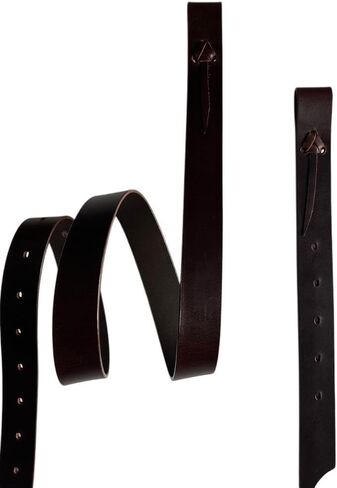Amazon Horse Stuff US أحزمة Latigo جلدية فاخرة للسرج - أحزمة ربط بديلة متينة للخيول الغربية - أشرطة ربط شديدة التحمل للاستخدام في المزرعة والممرات وروديو in Kuwait