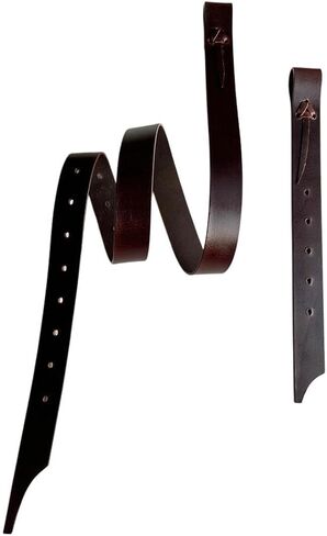 Amazon Horse Stuff US أحزمة Latigo جلدية فاخرة للسرج - أحزمة ربط بديلة متينة للخيول الغربية - أشرطة ربط شديدة التحمل للاستخدام في المزرعة والممرات وروديو in Kuwait