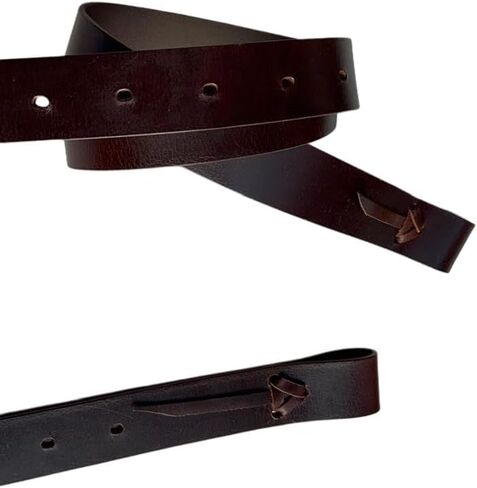 Amazon Horse Stuff US أحزمة Latigo جلدية فاخرة للسرج - أحزمة ربط بديلة متينة للخيول الغربية - أشرطة ربط شديدة التحمل للاستخدام في المزرعة والممرات وروديو in Kuwait