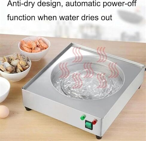 Rice Noodle Roll Steamer Multi-Function Electric Steam Cooker, Steamer Chinese Food Electric Cantonese Rice Noodle Rolls Machine in Saudi Arabia