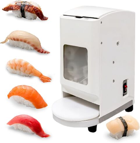 صانعة لفائف السوشي بنفسك، تقنية الإيقاف التلقائي بمستشعر ذكي، أداة طهي متعددة الوظائف، صانعة كرات أرز السوشي المحمولة (18 جم) in Kuwait