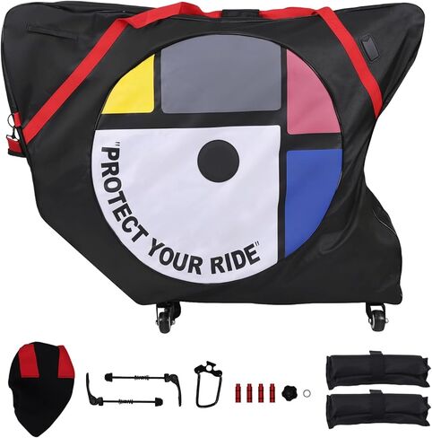 1680D Oxford Cloth Transport Storage Carry Bag Portable Folding Cycling Bag for Mountain Bike Road Bike E-bike in Kuwait