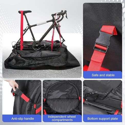 1680D Oxford Cloth Transport Storage Carry Bag Portable Folding Cycling Bag for Mountain Bike Road Bike E-bike in Kuwait