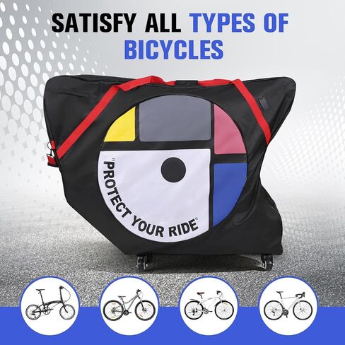 1680D Oxford Cloth Transport Storage Carry Bag Portable Folding Cycling Bag for Mountain Bike Road Bike E-bike in Saudi Arabia