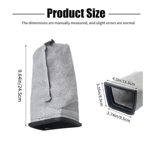 Cloth Filter Bags, 43662023, Replacement for Hoover Porta Power Swingette S1029 CH30000 S1015 Commercial Canister Vacuum, 6Pcs in Saudi Arabia