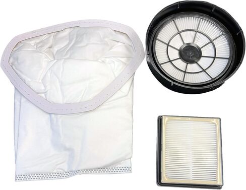 Replacement Maintenance Kit for ProTeam SuperCoach Pro 6 Backpack Vacuum – Includes 1 Exhaust Filter (107315), 1 Dome Filter (106526/510184), and 9 Cloth Bags (107314) in Kuwait