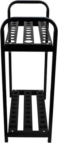 Golf Club Display Stand, 27 Hole Golf Club Stand Holder, Cue Storage Rack Mobile Golf Club Station Golf Club Organizer, Golf Club Protection Rack, Durable Golf Club Display Stand Made of Steel in Saudi Arabia