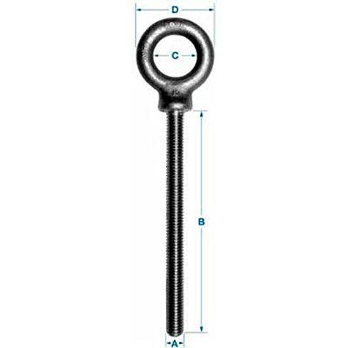 5/8-11 X 4 Shoulder Pattern Eyebolt, Full Thread (1EA) in Saudi Arabia