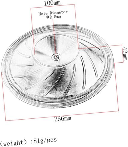 قطعة واحدة من مخروط جيتار مرنان من الألومنيوم من HANABASS لحماية مرنان Dobro Resophonic in Kuwait