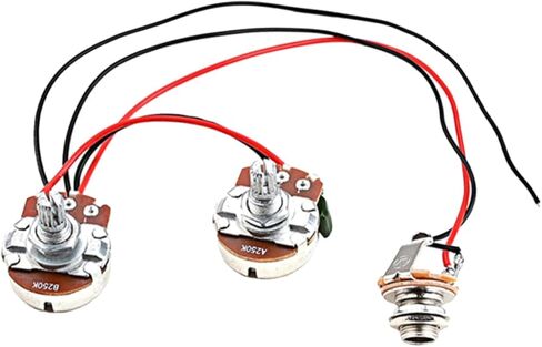 1set Bass Wiring Circuit for Electric Guitars Compact Preamp Design Easy Installation Circuit for Bass Model in Saudi Arabia