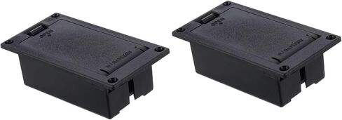 Yardwe Guitar Pickup Battery Box 9v Bass Guitar Battery Compartment Replacement in Saudi Arabia