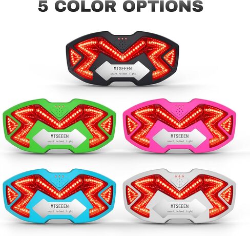 ضوء خوذة للعلامة التجارية للدراجات النارية، لون أبيض، مقاوم للماء، ضوء فرامل الخوذة للدراجات النارية in Kuwait